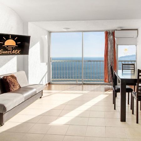 Suites con Playa Privada en Condominio Torres Gemelas Acapulco Exterior foto