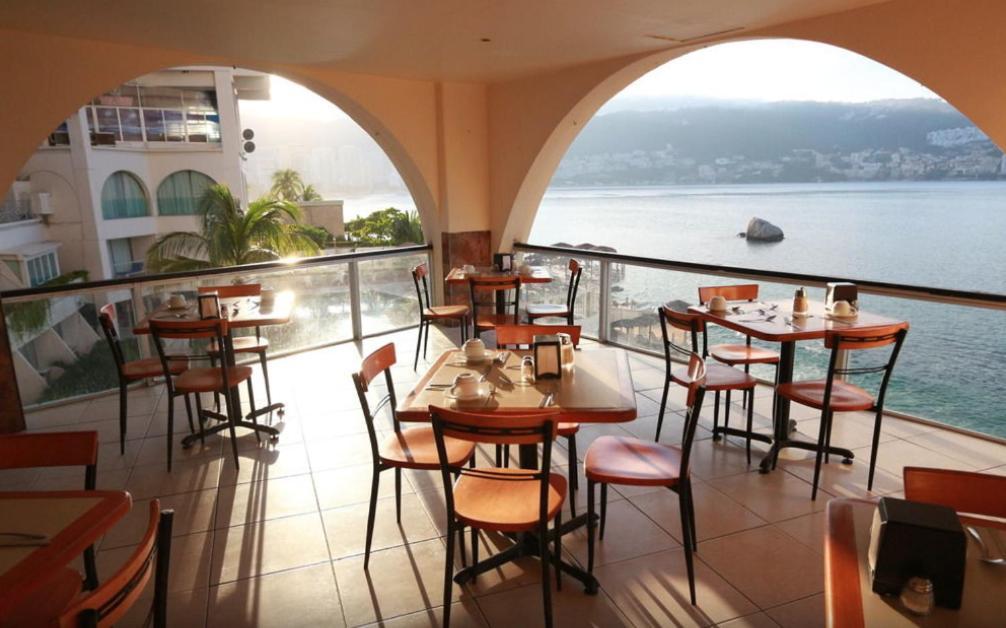 Suites con Playa Privada en Condominio Torres Gemelas Acapulco Exterior foto